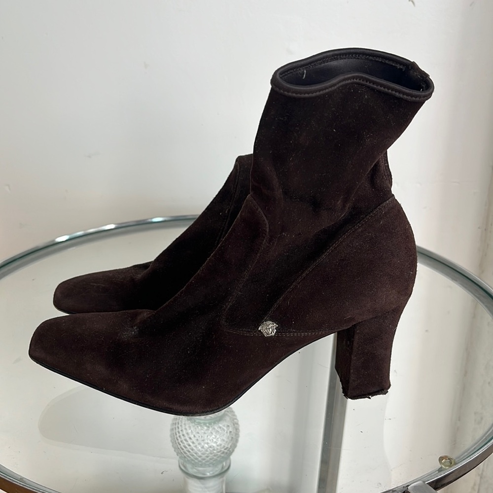 Vintage Versace sock boot